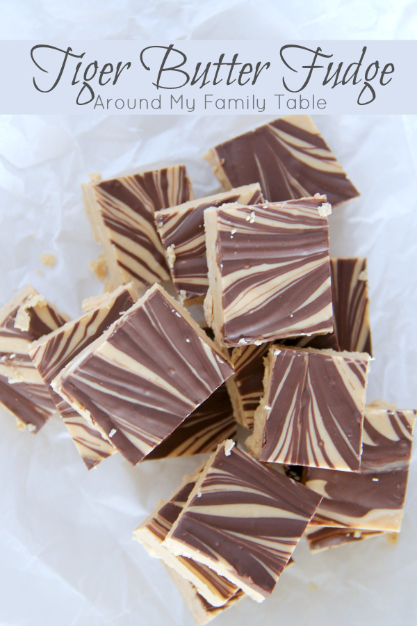 All you need are 3 ingredients to make this addictive Tiger Butter Fudge. It's the perfect blend of peanut butter and chocolate.