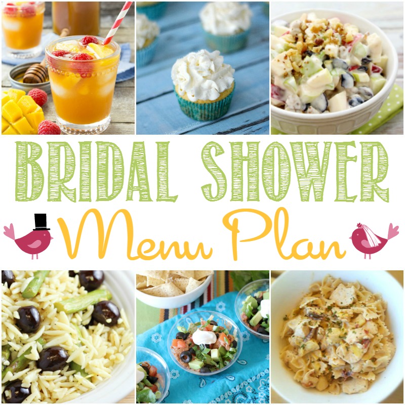 Bridal Shower Menu Plan Around My Family Table