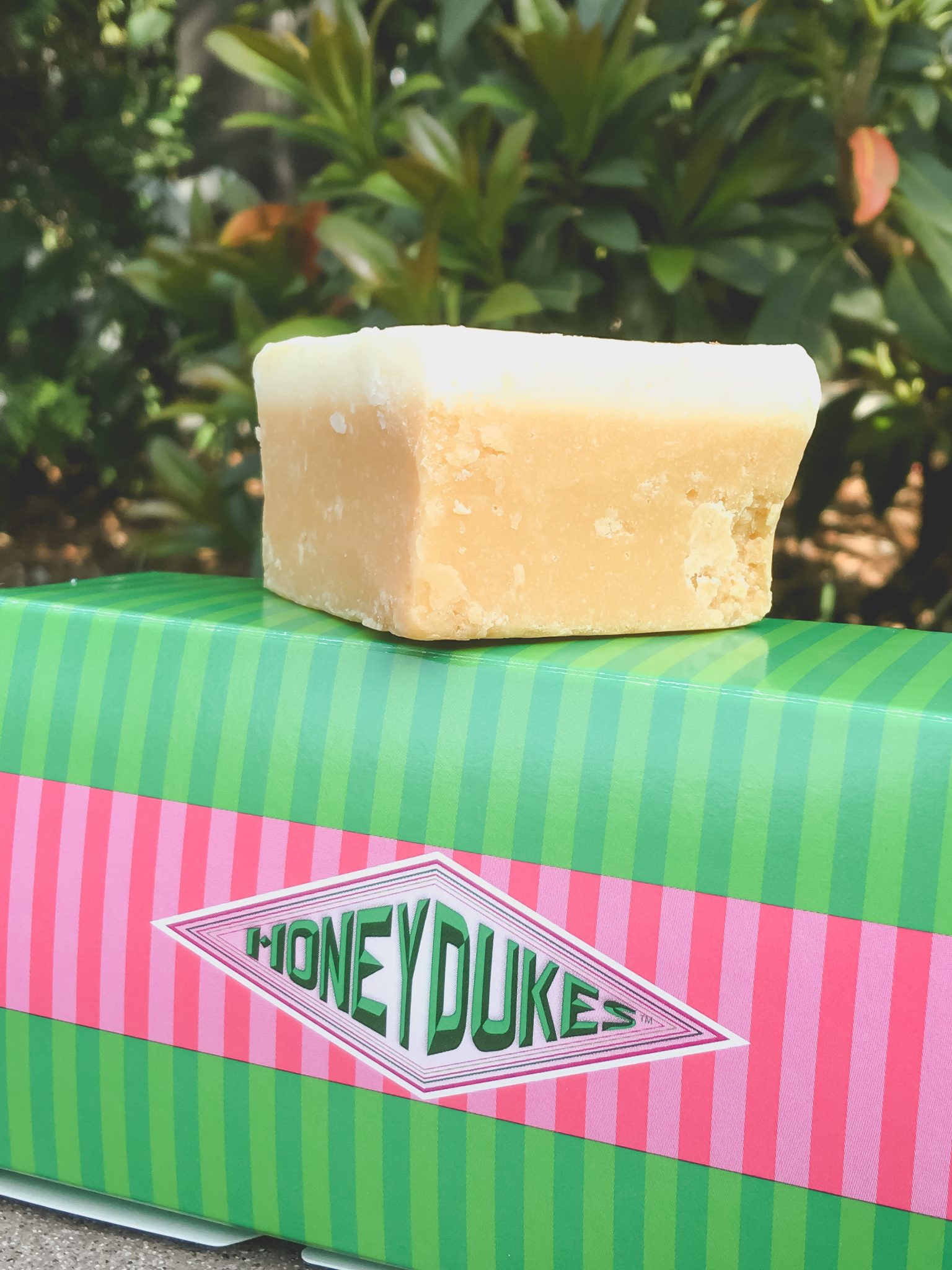 This delicious Butterbeer Fudge with a hint of rum is the perfect copycat version of the Honeydukes treat at Universal Studios.