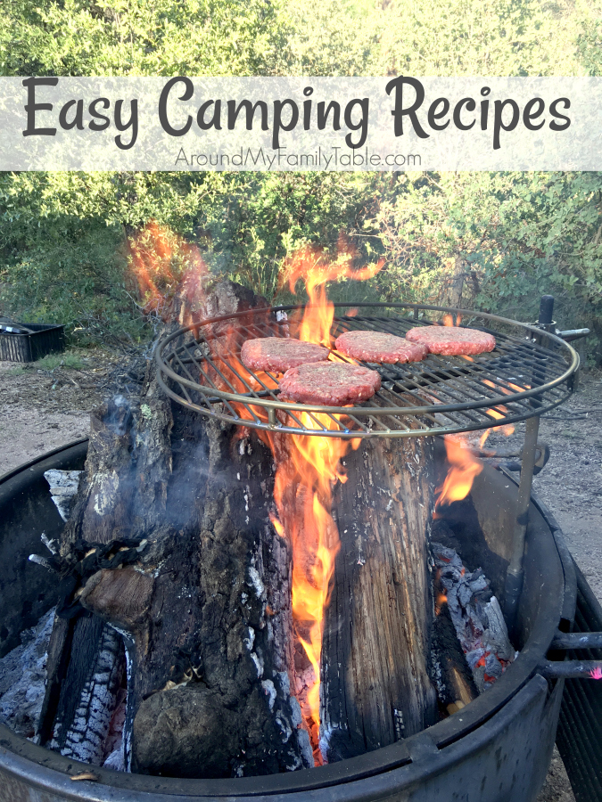 Easy Camping Recipes - Around My Family Table