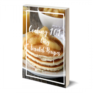 Wish you could make some basic recipes from scratch? My Cooking 101: Easy Scratch Recipes eBook is filled with my favorite recipes that everyone should know how to make from scratch! They are simple enough for beginners and use regular grocery store ingredients!
