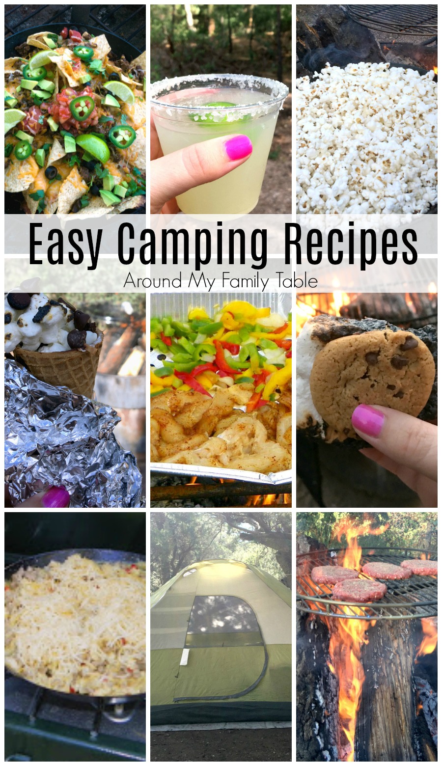 Your next family camping trip will be less stressful and a whole lot tastier with these easy camping recipes. #camping #campingrecipes #outdoorcooking via @slingmama