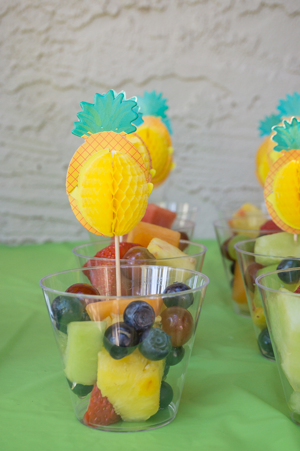 This Summertime Pineapple Party is such a fun, simple party idea & a perfect way to kickoff summer.