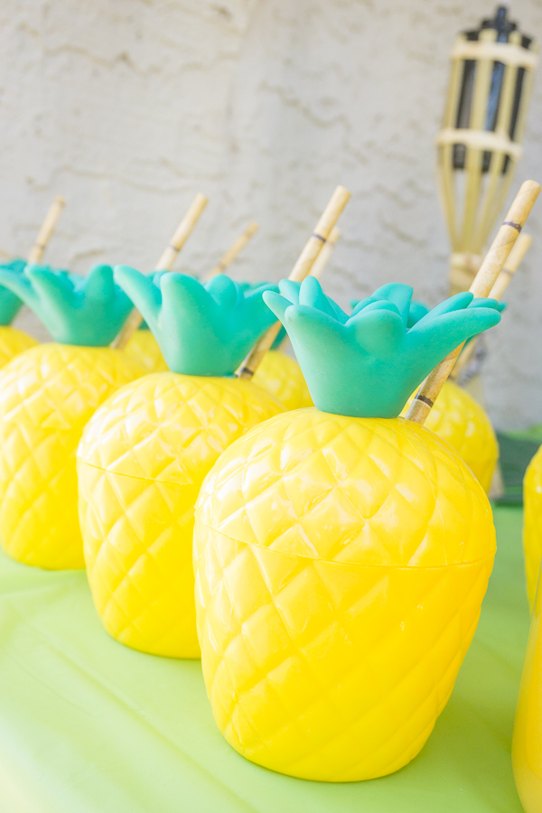 This Summertime Pineapple Party is such a fun, simple party idea & a perfect way to kickoff summer.