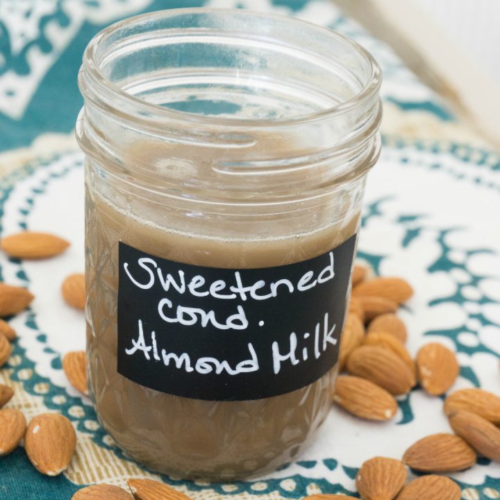 Sweetened Condensed Almond Milk