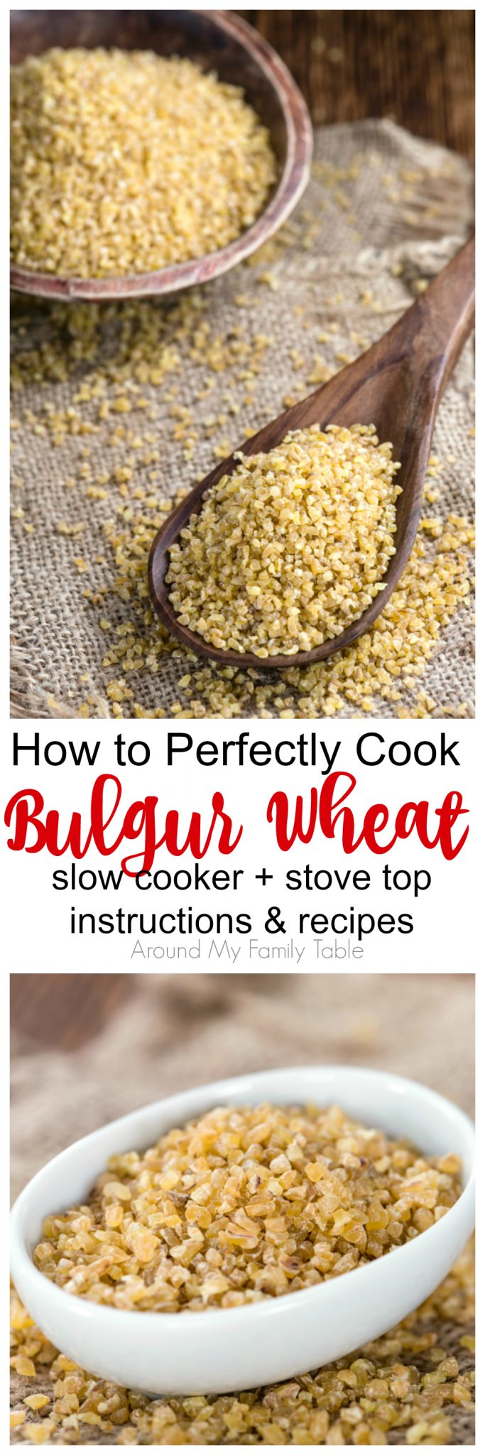 Bulgur Wheat is one of the easiest grains to cook and super simple for swapping out other grains. Learning How to Cook Bulgur Wheat properly has really opened up a whole new world of grains for my family.