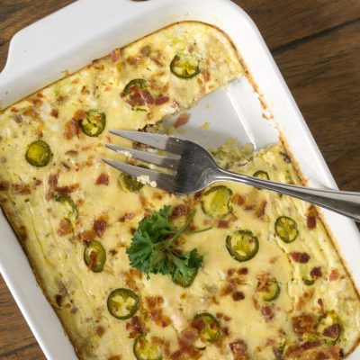 Jalapeno Bacon Egg Bake