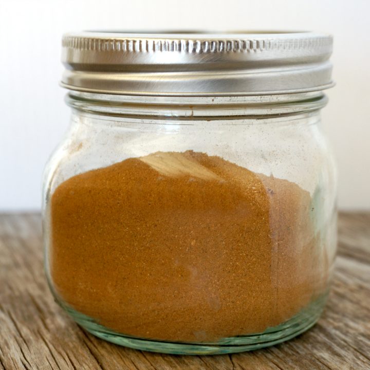 pumpkin pie spice in a jar