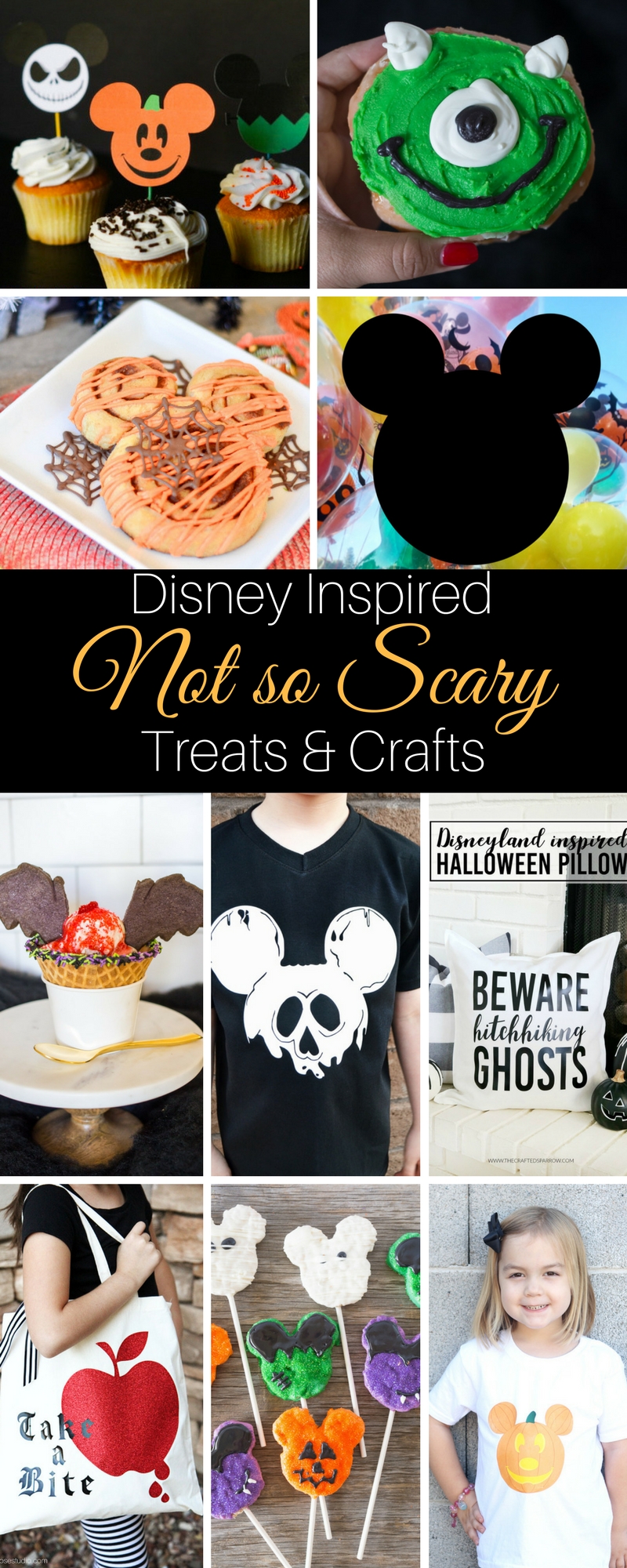 Lovin' these Disney Inspired Not So Scary Treats & Crafts