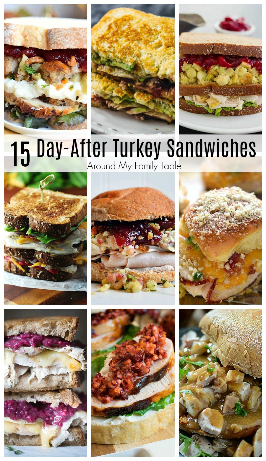 Got leftover turkey? Check out my holiday leftover hacks and make these delicious day-after Thanksgiving Sandwiches.