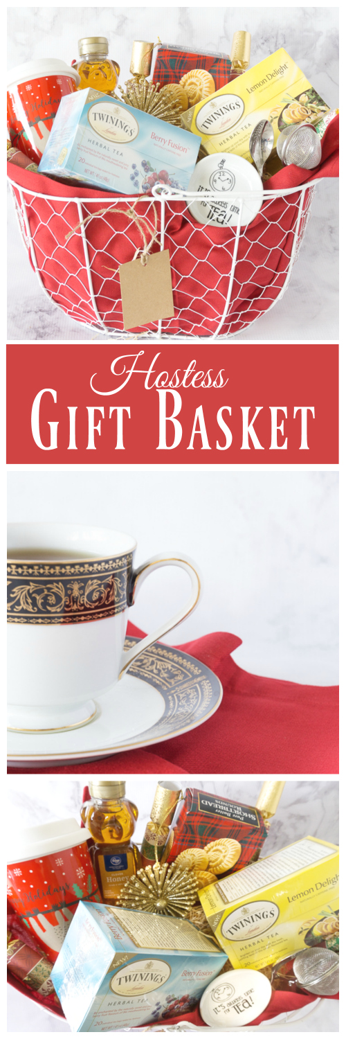 Don't show up empty handed to holiday or dinner parties.  It's a good idea to always to take little hostess gift with you.  I love putting together a little gift basket of goodies for a last minute hostess gift.