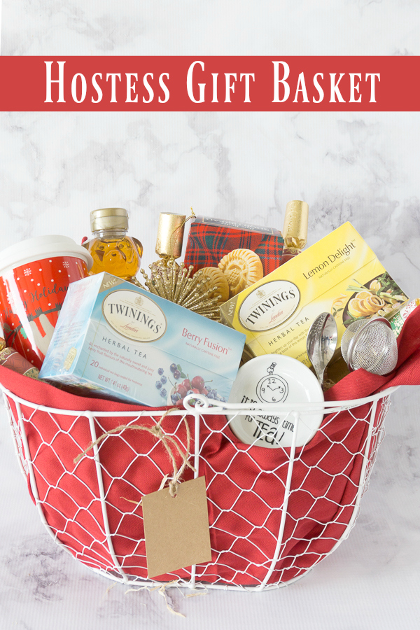 Don't show up empty handed to holiday or dinner parties.  It's a good idea to always to take little hostess gift with you.  I love putting together a little gift basket of goodies for a last minute hostess gift.