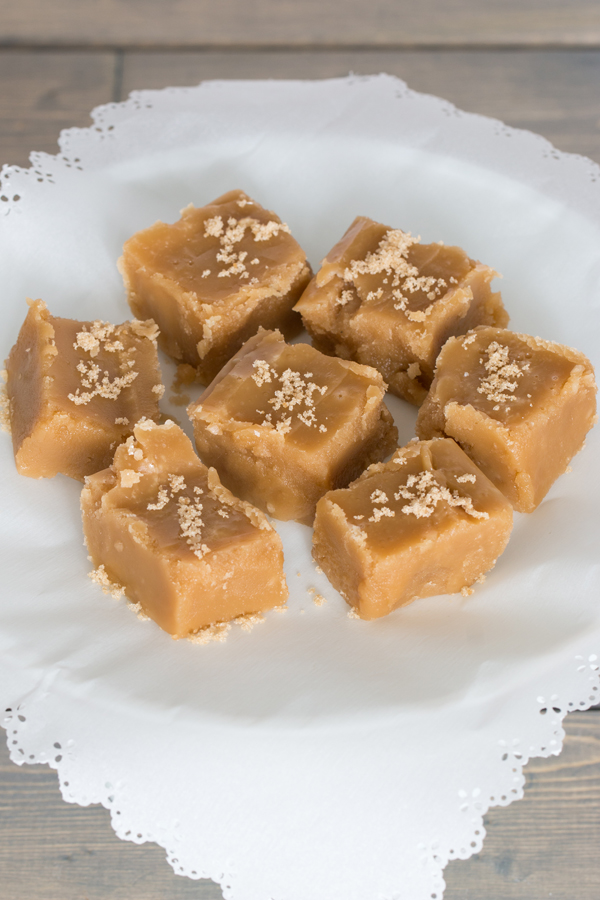 Brown Sugar Fudge Recipe - Around My Family Table