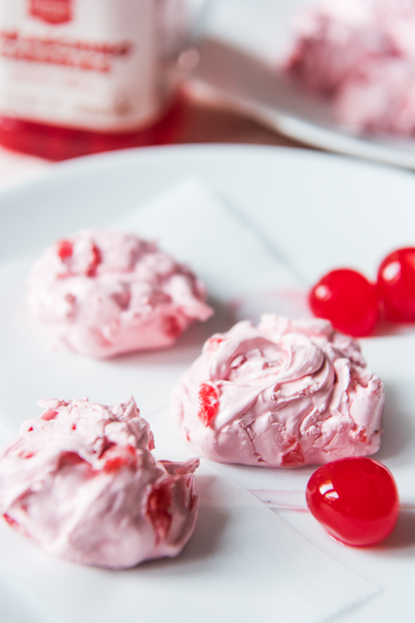 Cherry Divinity is a fun, delicious vintage candy recipe that is perfect for enjoying and gifting during the holidays!  