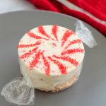 Mini No-Bake Peppermint Cheesecakes