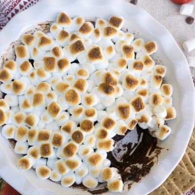 Ooey Gooey S’Mores Dip