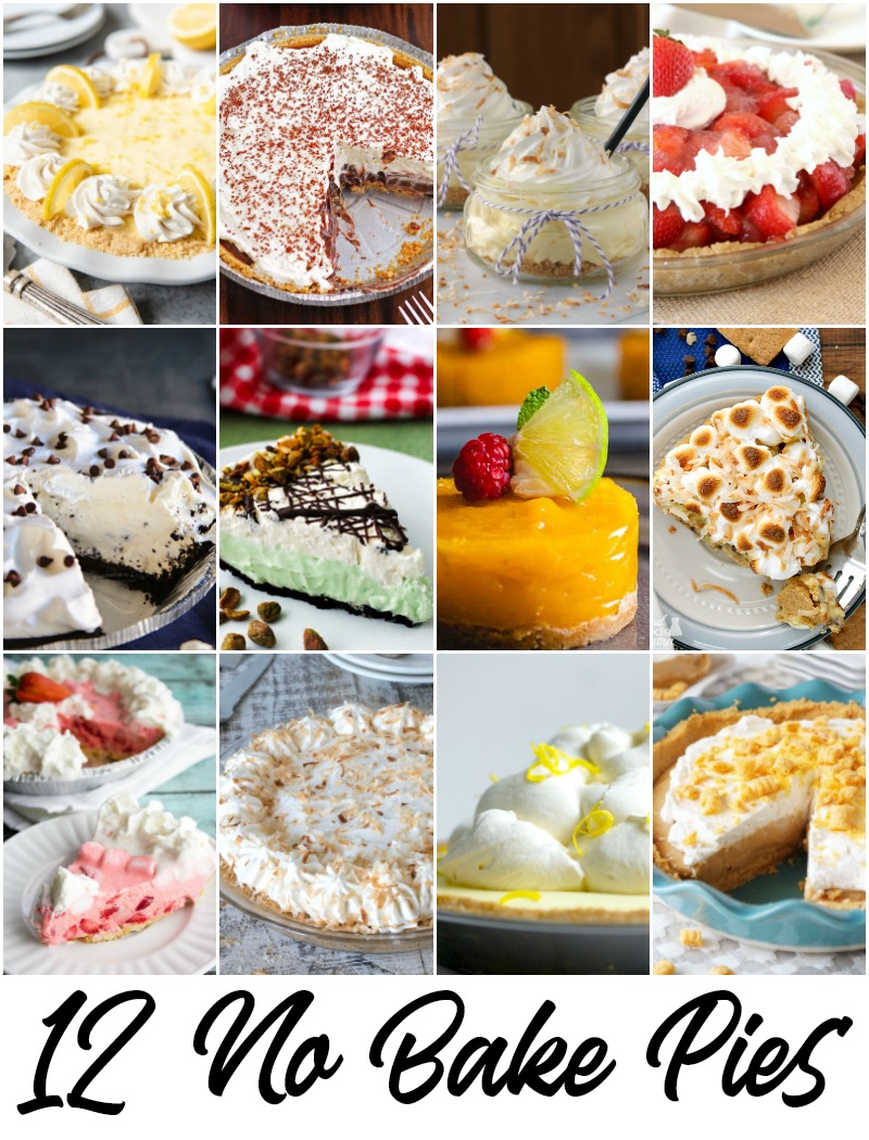 No need to turn on the oven for these 12 Easy Summer No-Bake Pies!