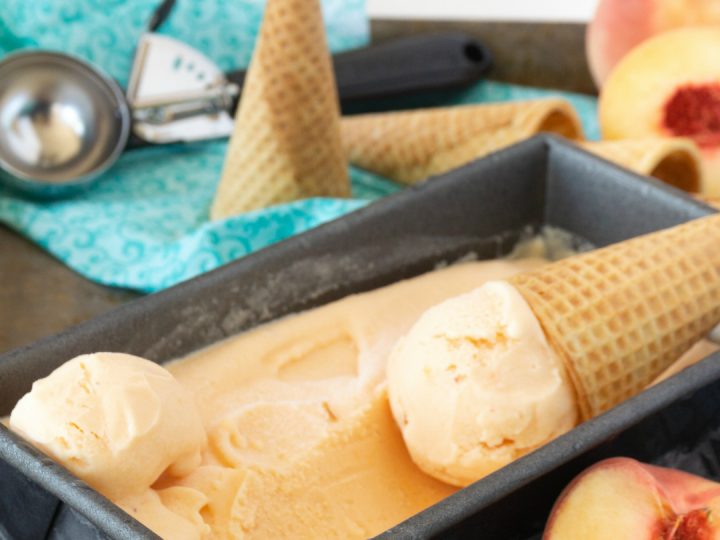 Vitamix peach ice cream hotsell