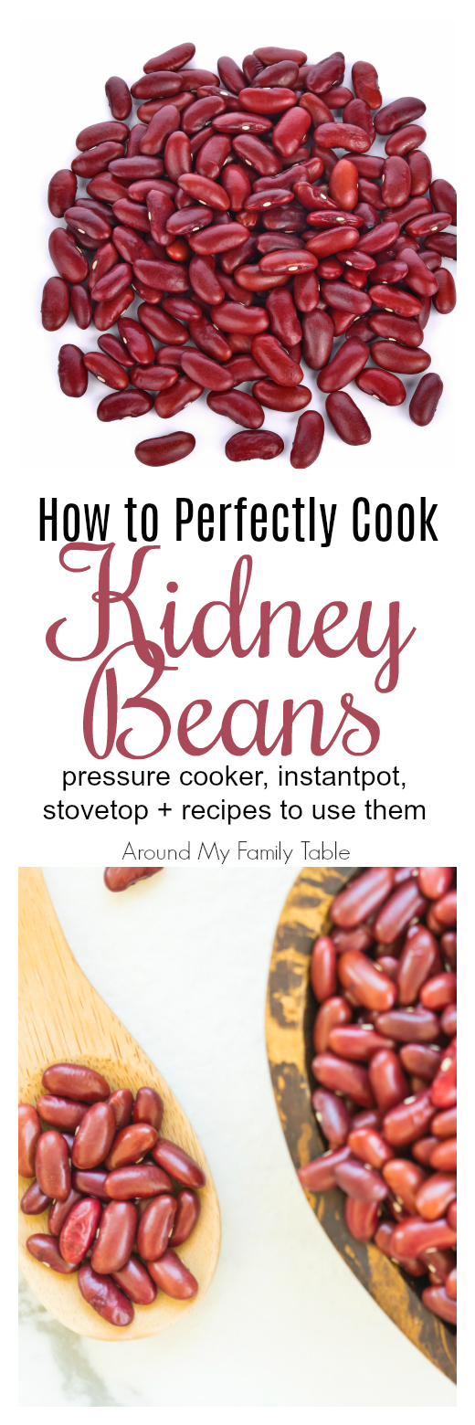 Everything you've wanted to know about Kidney Beans. This How to Cook: Kidney Beans guide features instructions on using a pressure cooker, instant pot, and stovetop for cooking kidney beans plus there are a few delicious recipes to try as well.