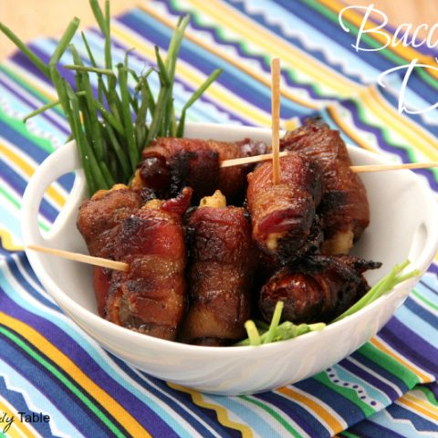 Bacon Wrapped Dates