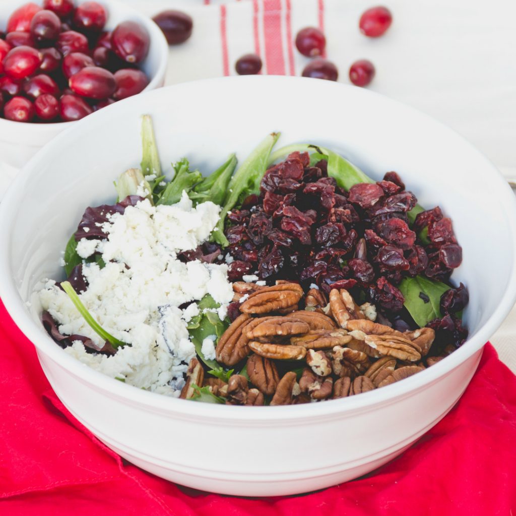 Cranberry Pecan & Goat Cheese Salad Around My Family Table