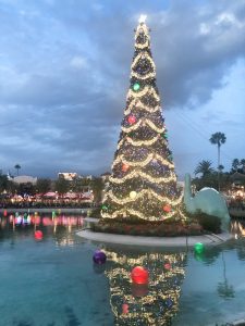 Christmas Tree at Hollywood Studios