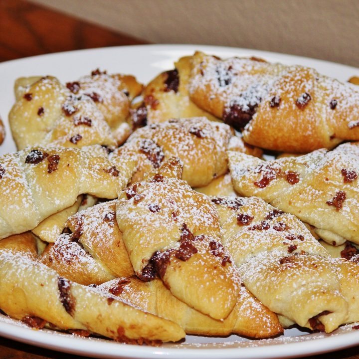 Nutella and Bacon Crescent Rolls