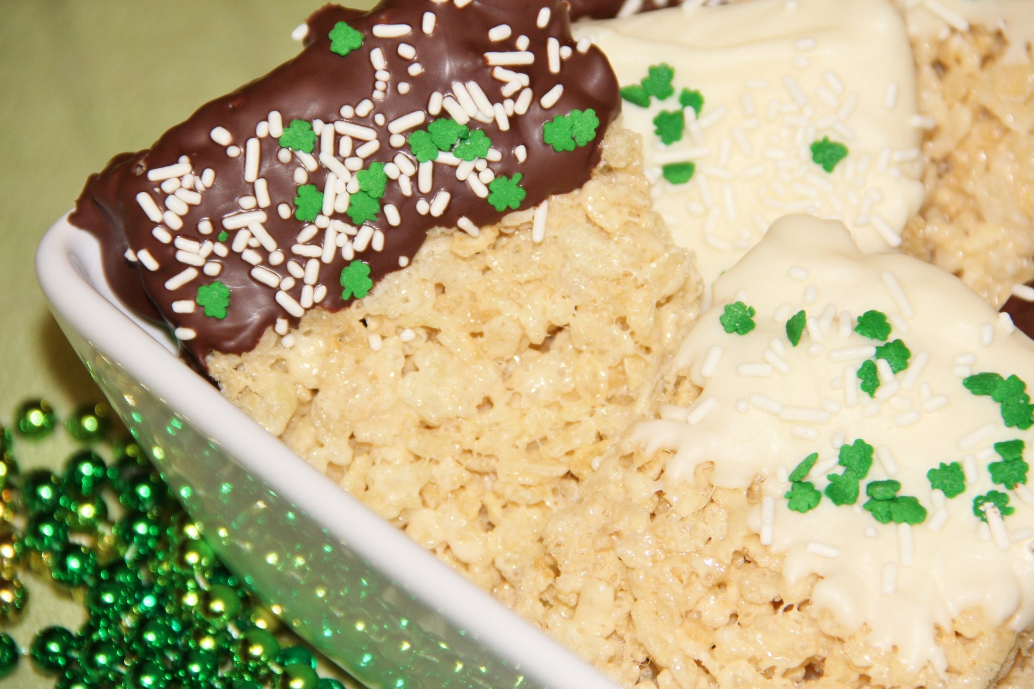 St. Patrick's Day Rice Krispies Treats