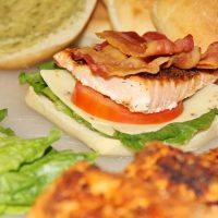 Salmon BLT