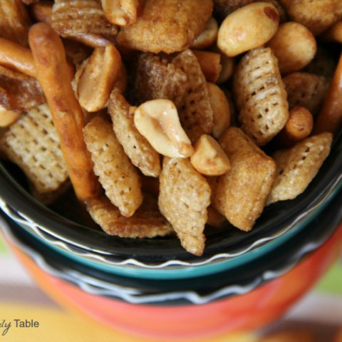 Slow Cooker Snack Mix