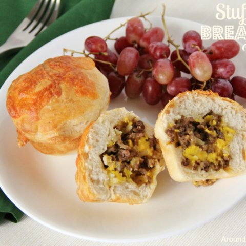 Stuffed Breakfast Biscuits