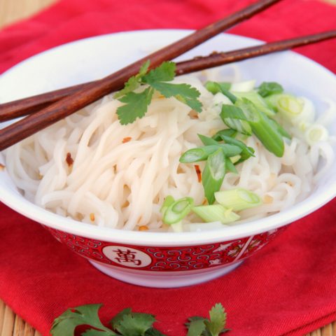 Asian Sweet and Spicy Noodle Bowl