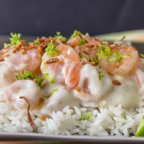 Creamy Coconut Shrimp -- Around My Family Table