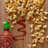 Sriracha Popcorn