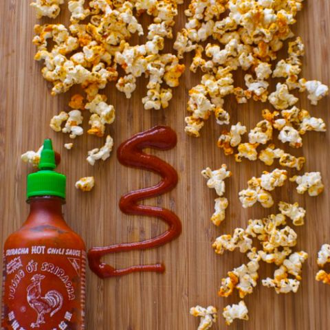 Sriracha Popcorn 