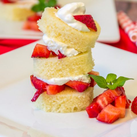 Strawberry Shortcakes - Easy Desserts for Valentine’s Day 