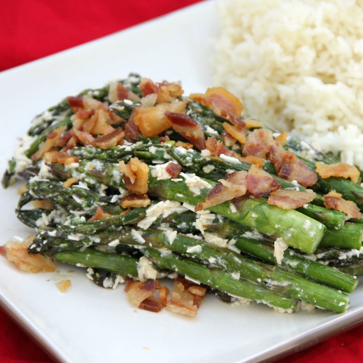 Asparagus Carbonara