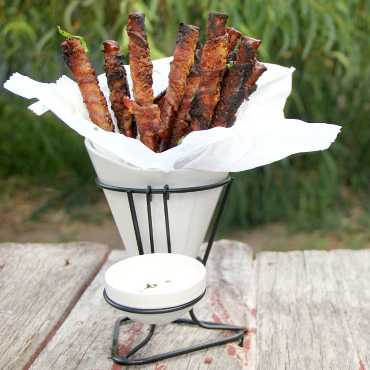 Bacon-Wrapped Ranch Pretzels