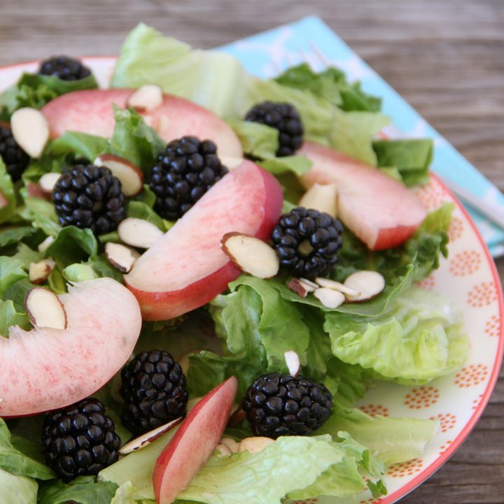 Blackberry Nectarine Salad