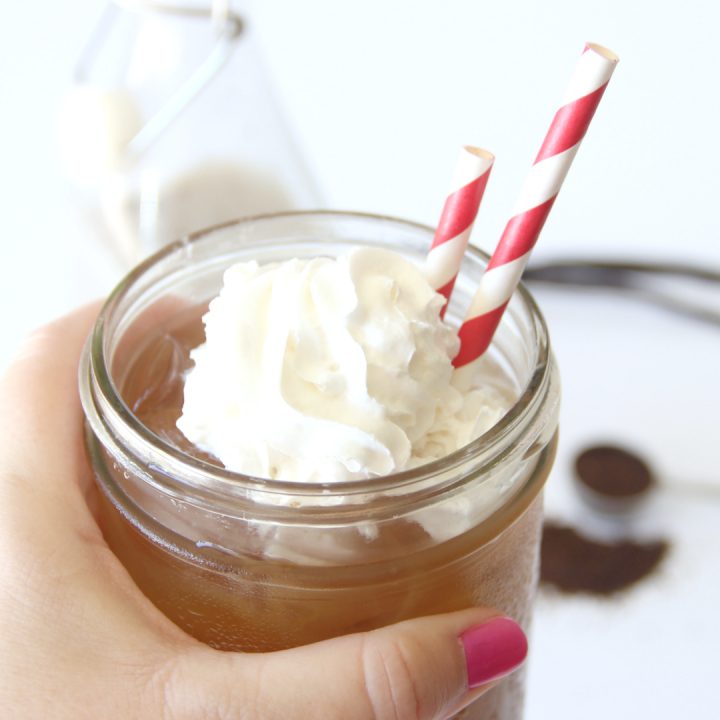 Iced Vanilla Bean Coffee