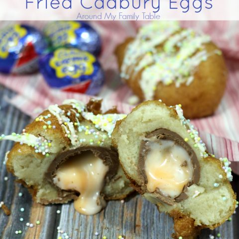 Fried Cadbury Eggs