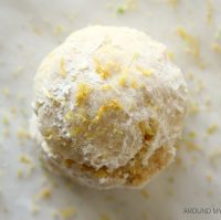 Grapefruit Crinkle Cookies