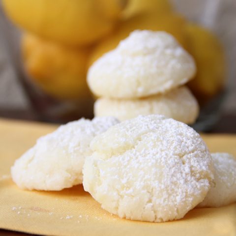 Gluten Free Lemon Sugar Cookies