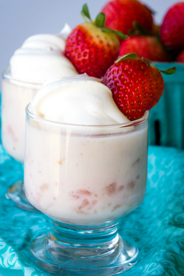 This Easy Homemade Strawberry Pudding is only 5 ingredients, simple to make, and has endless dessert possibilities!