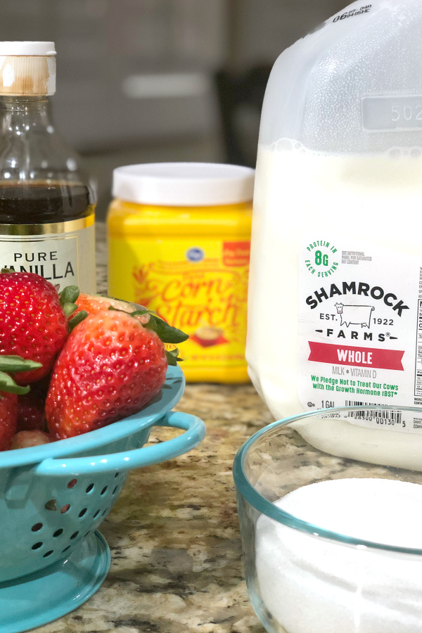 This Easy Homemade Strawberry Pudding is only 5 ingredients, simple to make, and has endless dessert possibilities!