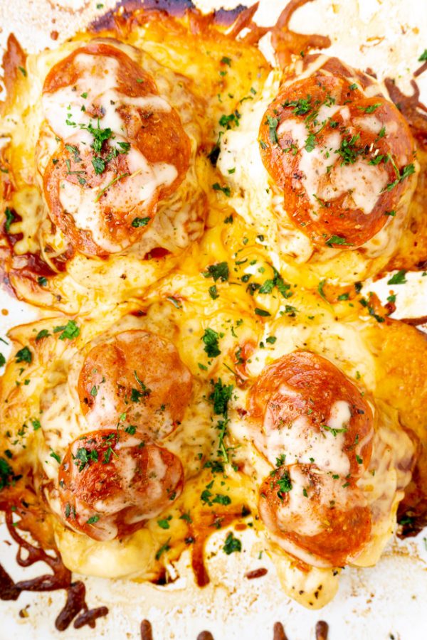 Slow Cooker Pizza Chicken Around My Family Table