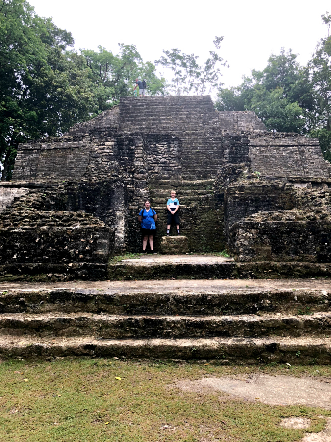 the Mask Temple, Lamanai