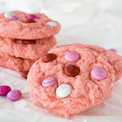 Strawberry Valentine Cookies