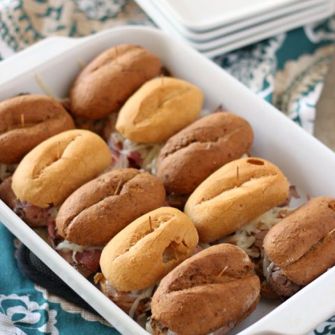 Baked Hot Pastrami Sliders