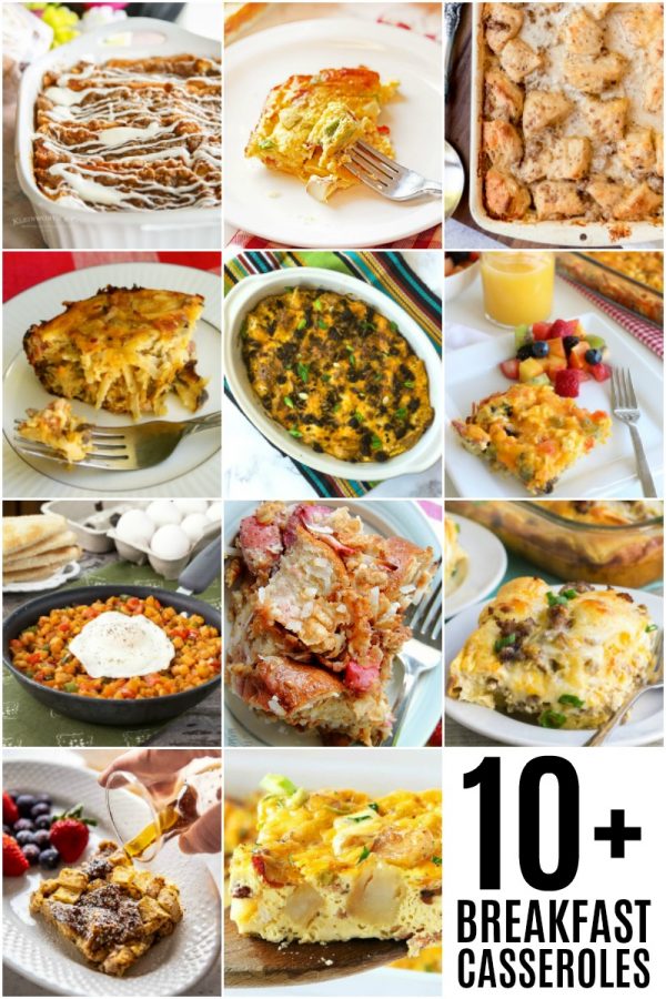 10+ Delicious Breakfast Casseroles that will make weekend breakfasts easy!